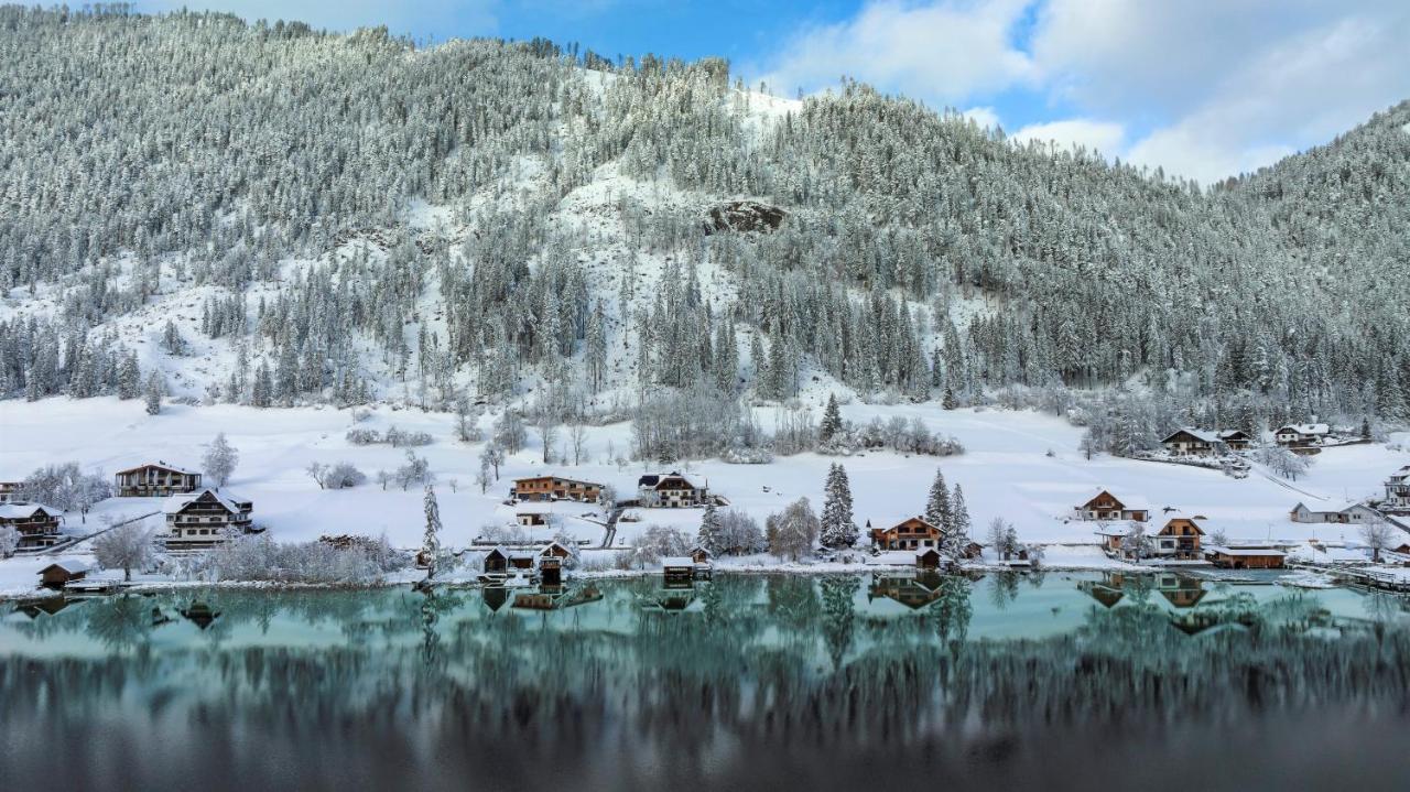 Ferienwohnung Haus Sonnbichl Weissensee Exterior foto