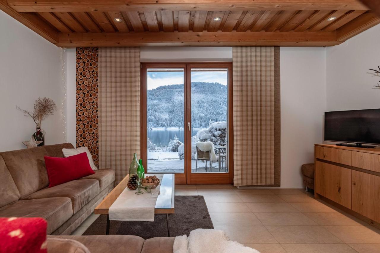 Ferienwohnung Haus Sonnbichl Weissensee Exterior foto