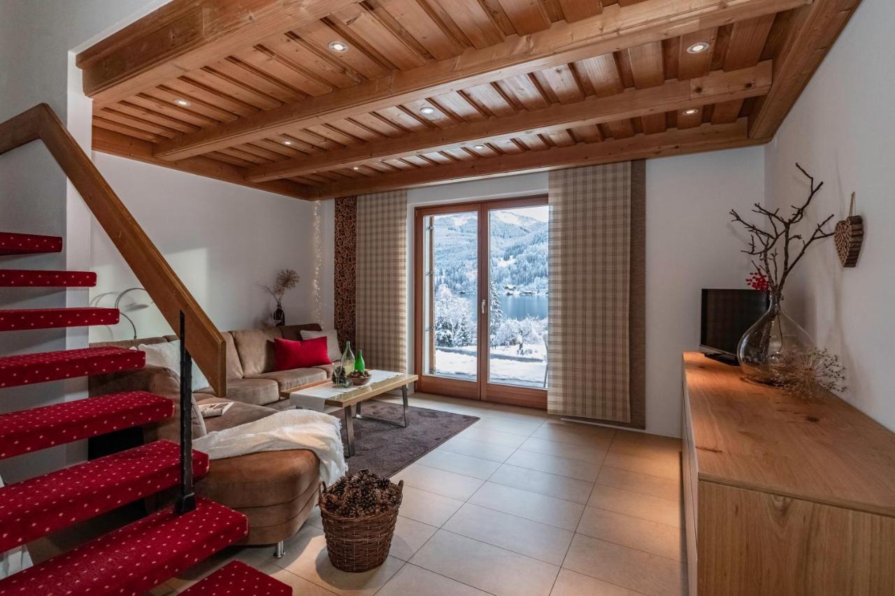 Ferienwohnung Haus Sonnbichl Weissensee Exterior foto