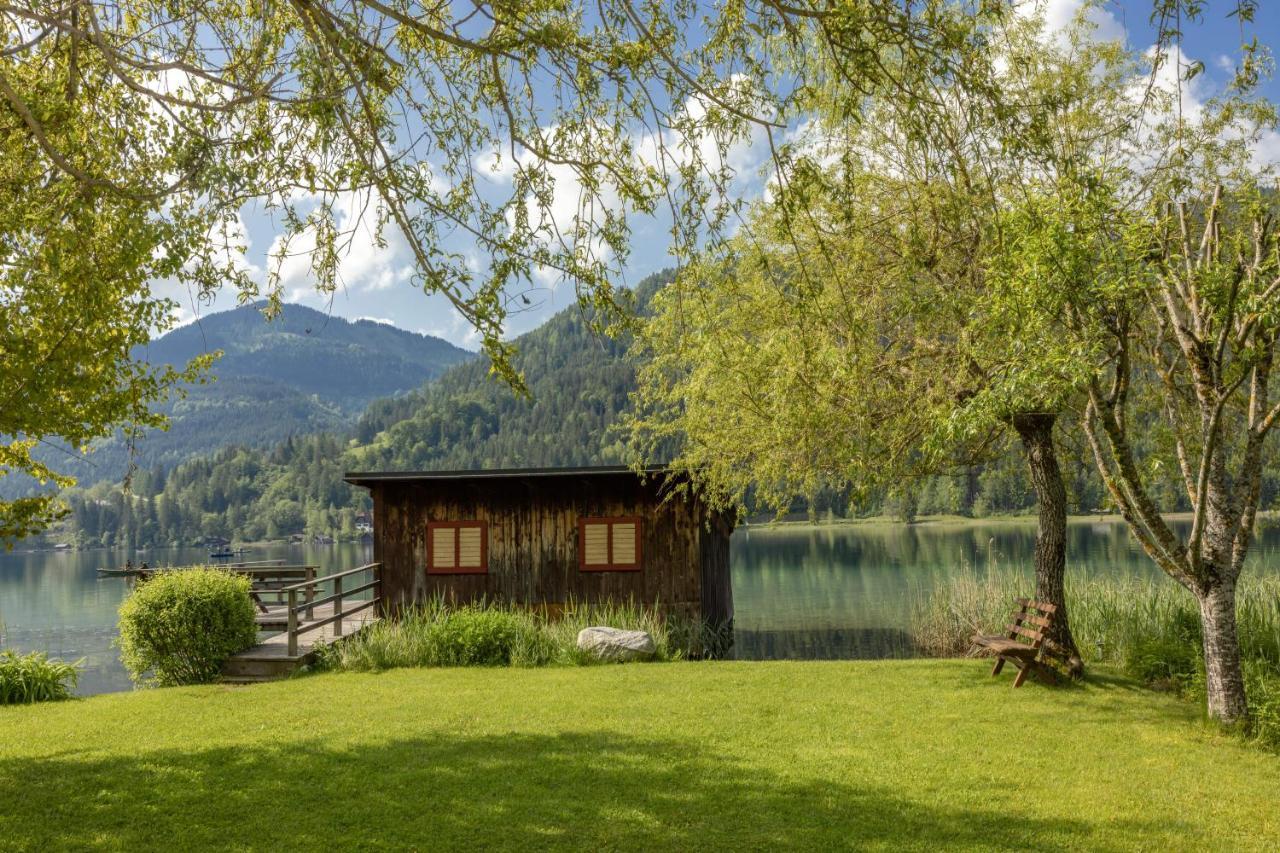 Ferienwohnung Haus Sonnbichl Weissensee Exterior foto