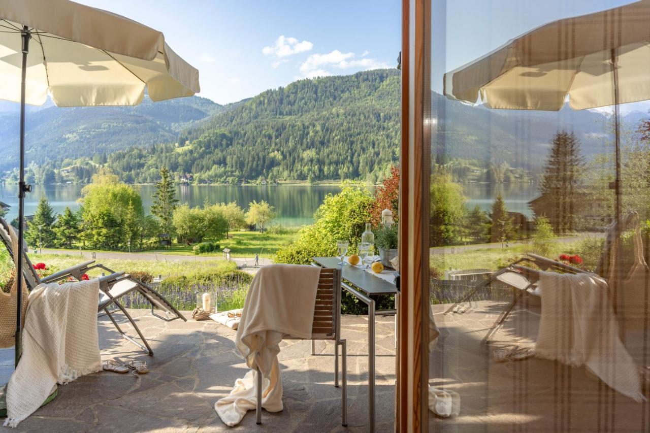 Ferienwohnung Haus Sonnbichl Weissensee Exterior foto