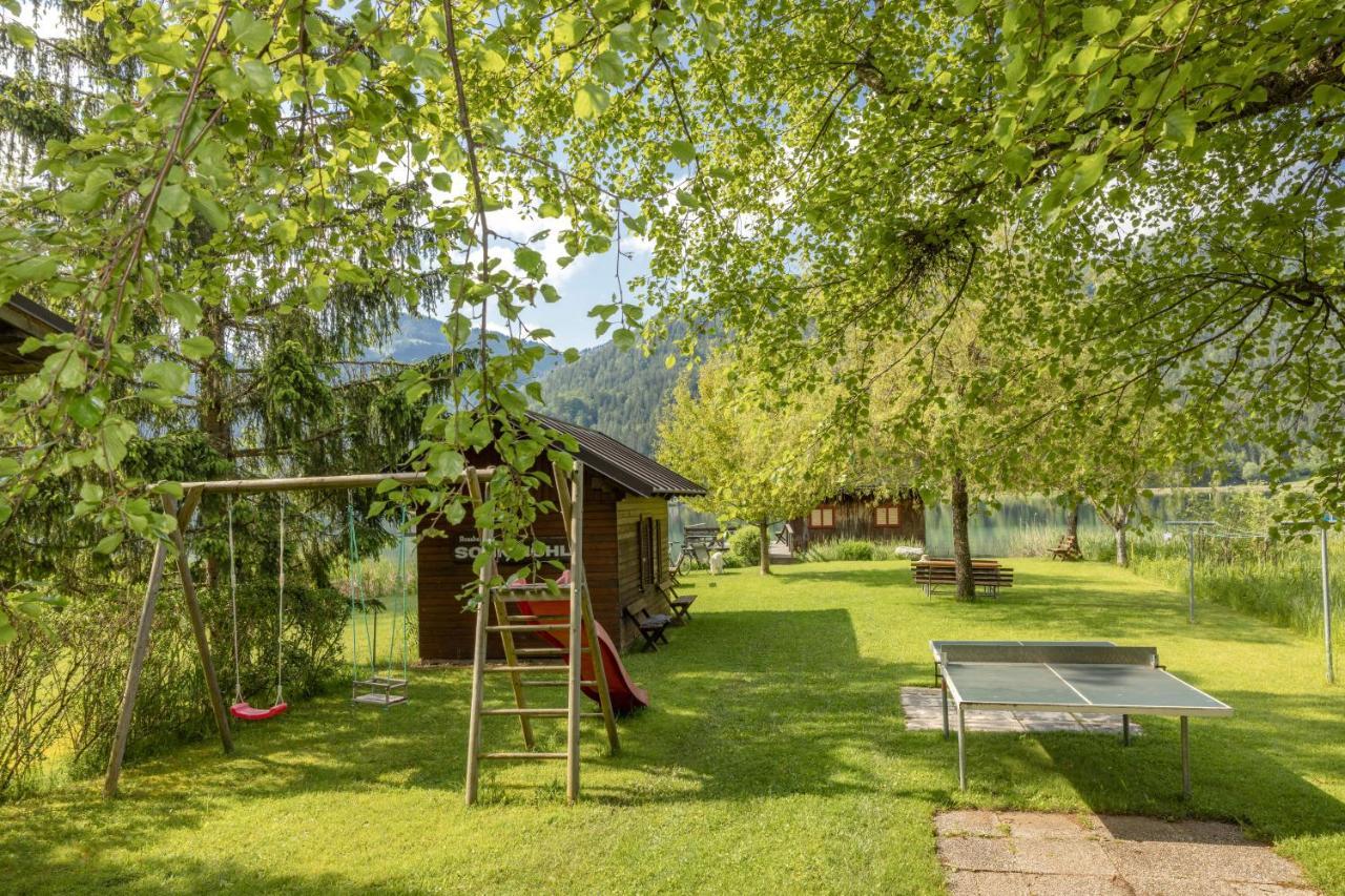 Ferienwohnung Haus Sonnbichl Weissensee Exterior foto