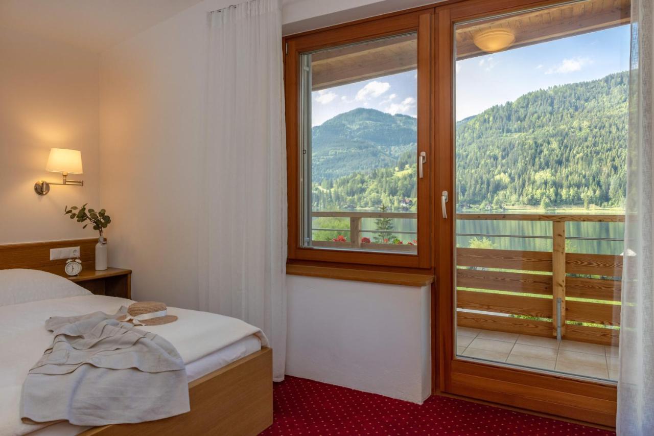 Ferienwohnung Haus Sonnbichl Weissensee Exterior foto