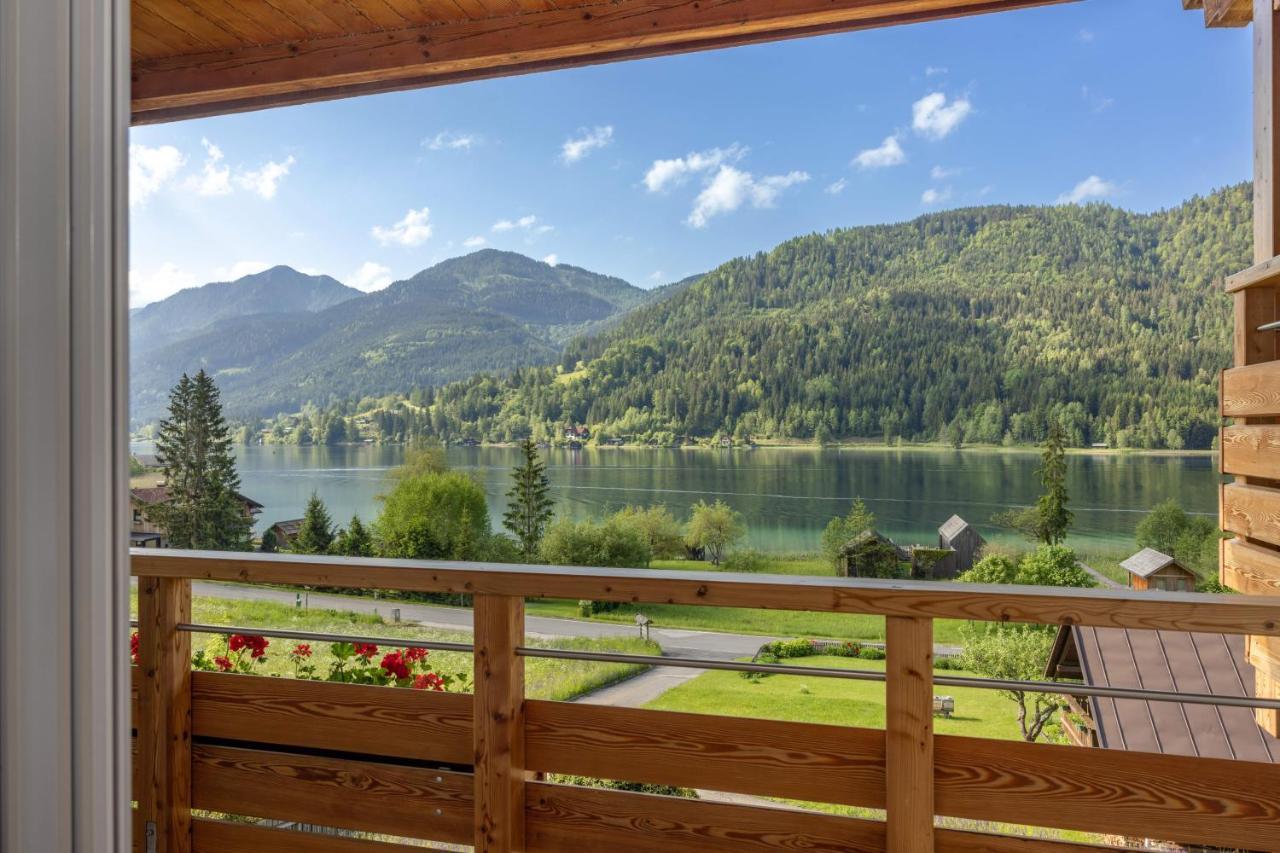 Ferienwohnung Haus Sonnbichl Weissensee Exterior foto