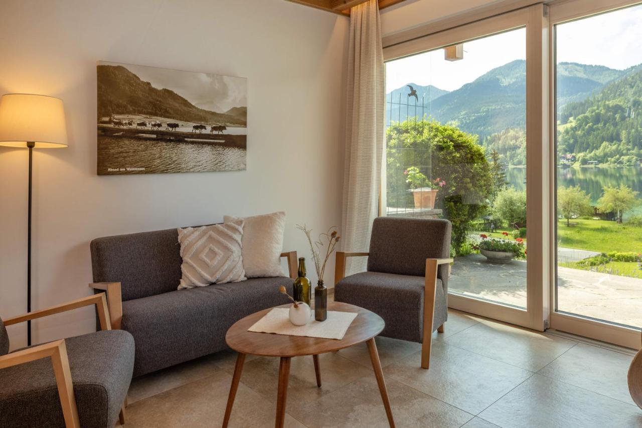 Ferienwohnung Haus Sonnbichl Weissensee Exterior foto