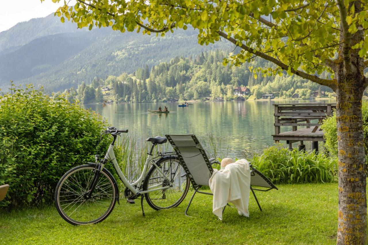Ferienwohnung Haus Sonnbichl Weissensee Exterior foto