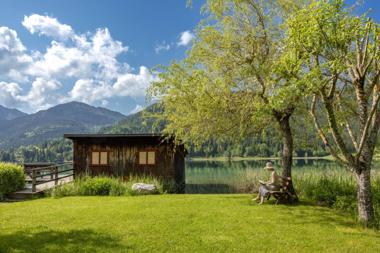 Ferienwohnung Haus Sonnbichl Weissensee Exterior foto